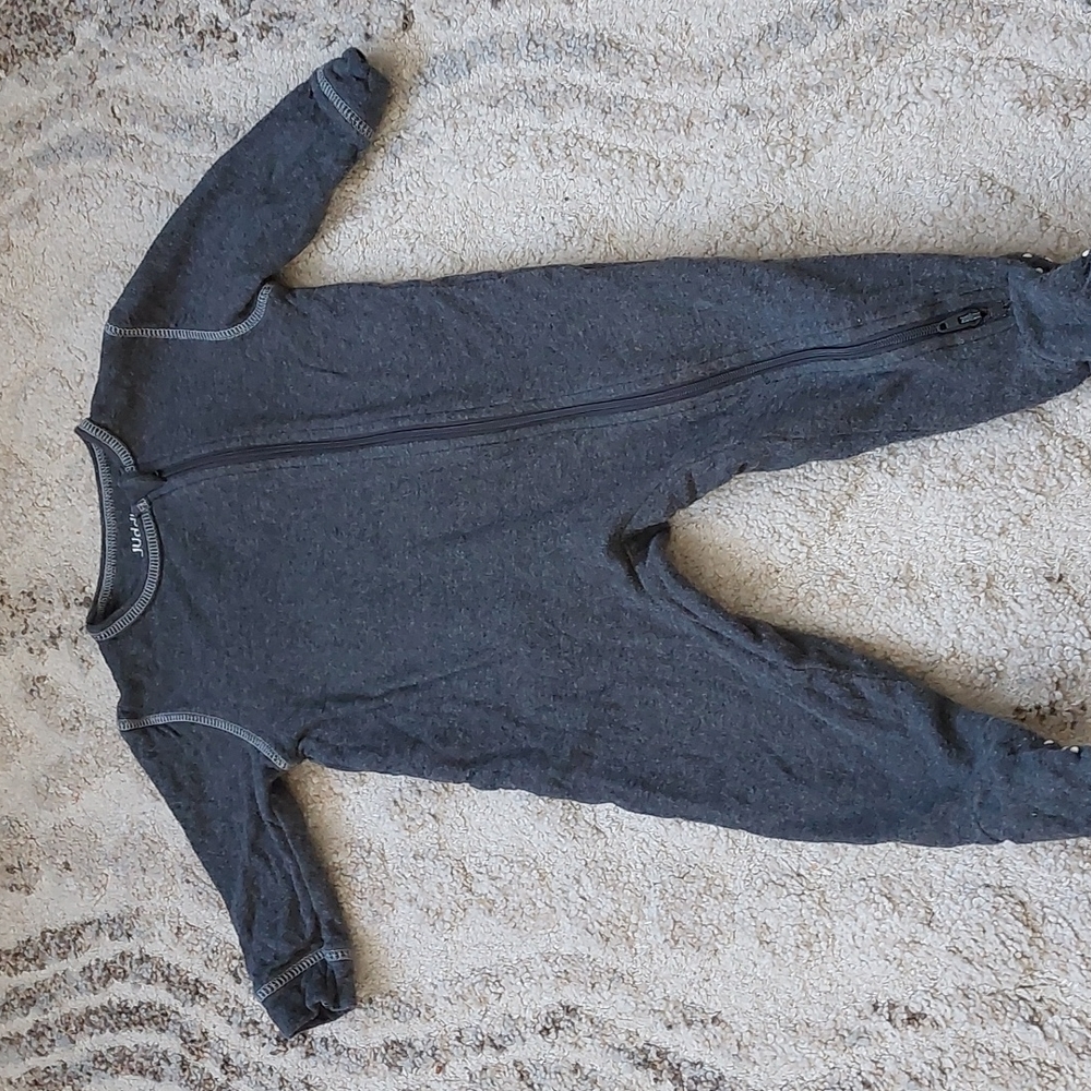 Juddlies Breathe-Eze Sleeper Charcoal Grey Fleck - 6-12 Months - Picture 1 of 4